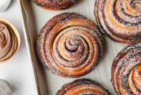 Gooey Nutella Brioche Rolls