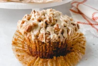 Harvest Pumpkin Cinnamon Crumble Muffins