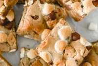 Gooey Graham Blondies