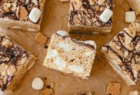 Gooey S’mores Rice Krispie Treats