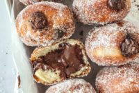 Decadent Chocolate Custard Brioche Donuts