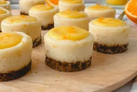 Zesty Orange Cheesecake Bites