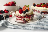 Velvety Berry Chantilly Tiramisu