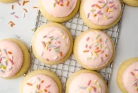Bite-Sized Frosted Sugar Cookies
