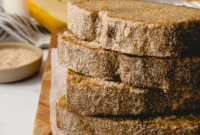 Spiced Apple Cider Doughnut Loaf