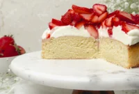 Velvet Strawberry Cream Indulgence