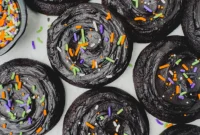 Blackout Frosted Cocoa Cookies