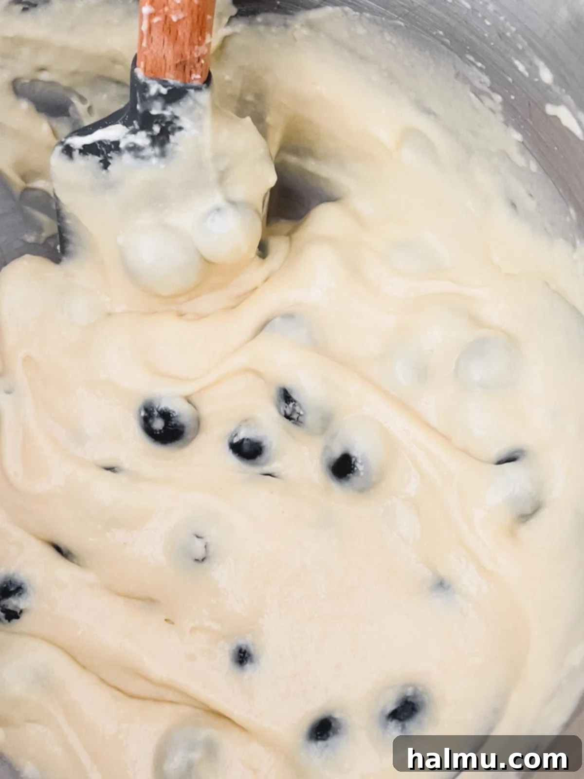 Ingredients for Blueberry Streusel Coffee Cake laid out on a table
