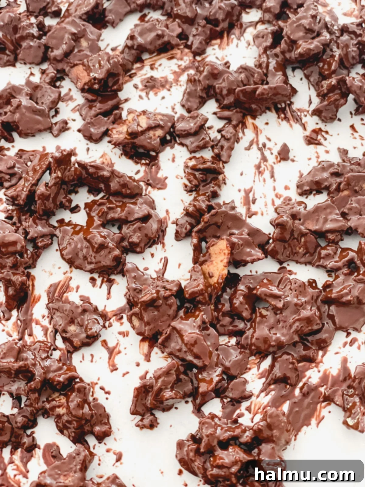 Caramel Cone Crunch Cookies cooling on a wire rack