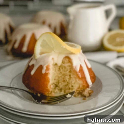 Lemon Bundt Cakes