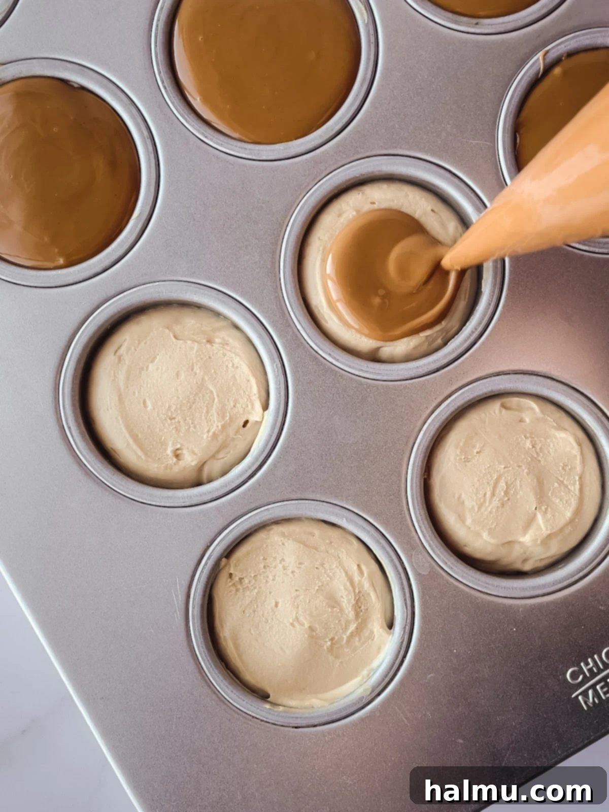 Luscious Biscoff Cheesecake Bites 5 Chilled Mini Biscoff Cheesecakes, ready to serve