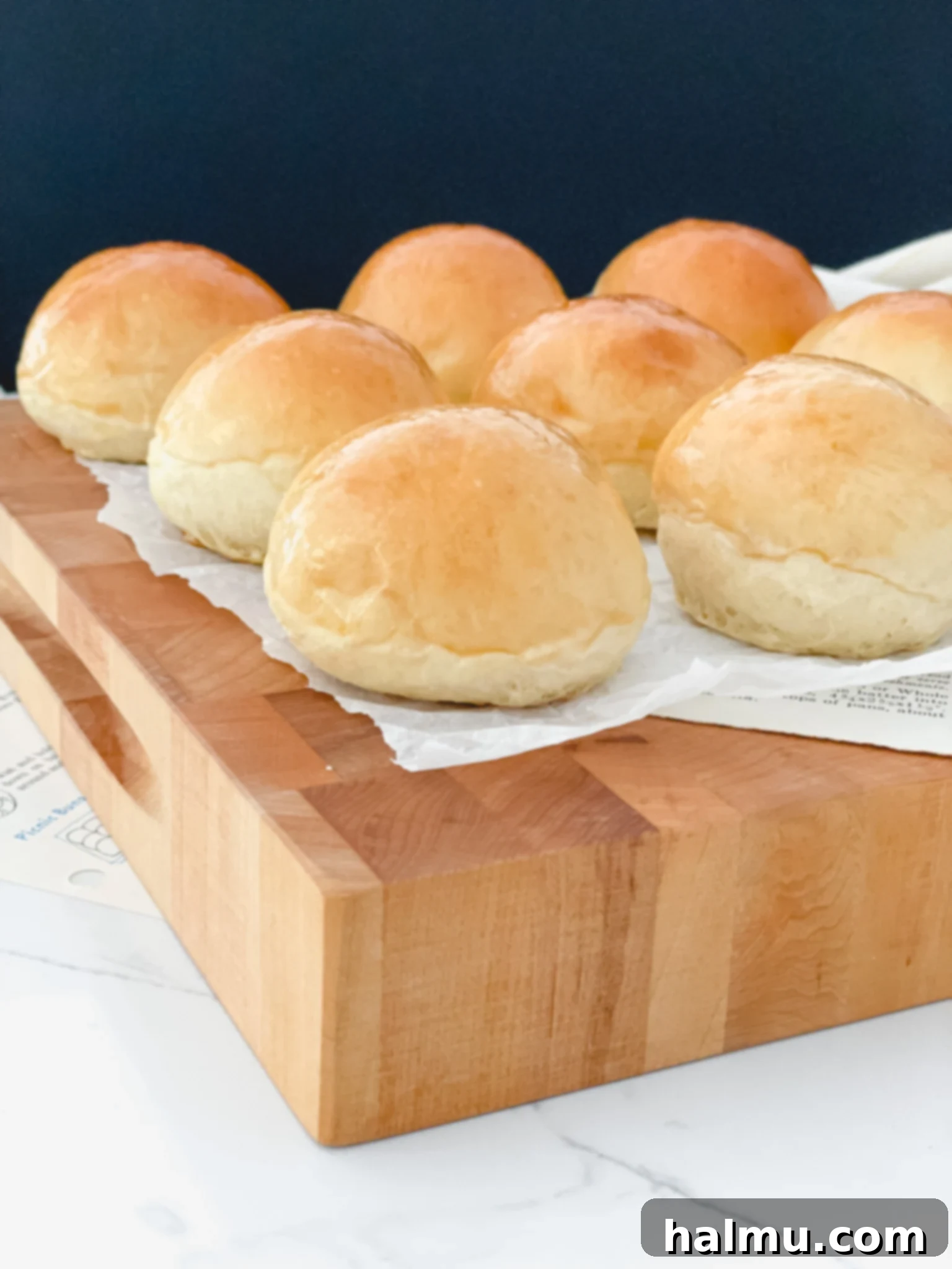 Delicious Mini Brioche Slider Buns, perfectly golden and soft
