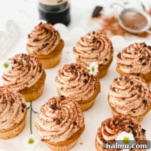 Decadent Tiramisu Cupcakes 7 Tiramisu Cupcakes