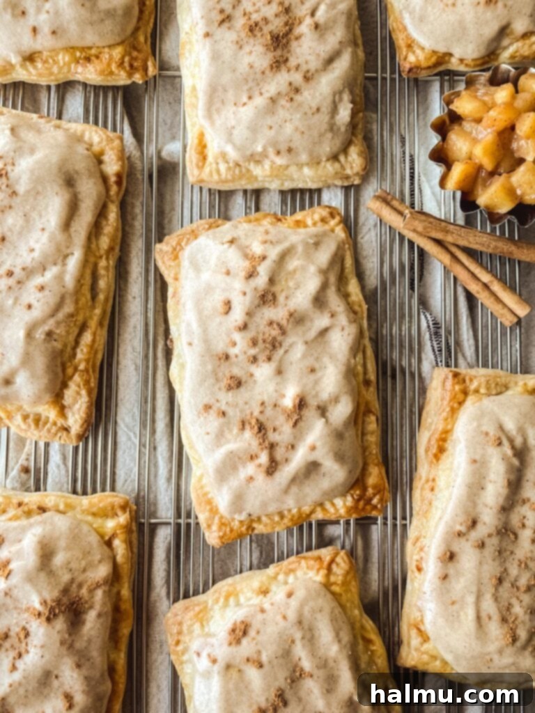 Apple Cheesecake Toaster Tarts 2 Homemade Apple Cheesecake Pop-Tarts with Glaze