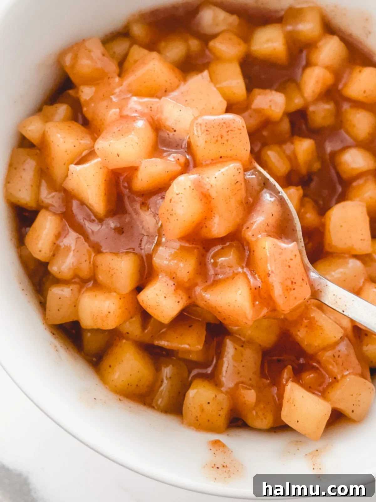 Apple Cheesecake Toaster Tarts 5 Preparing the apple cinnamon filling