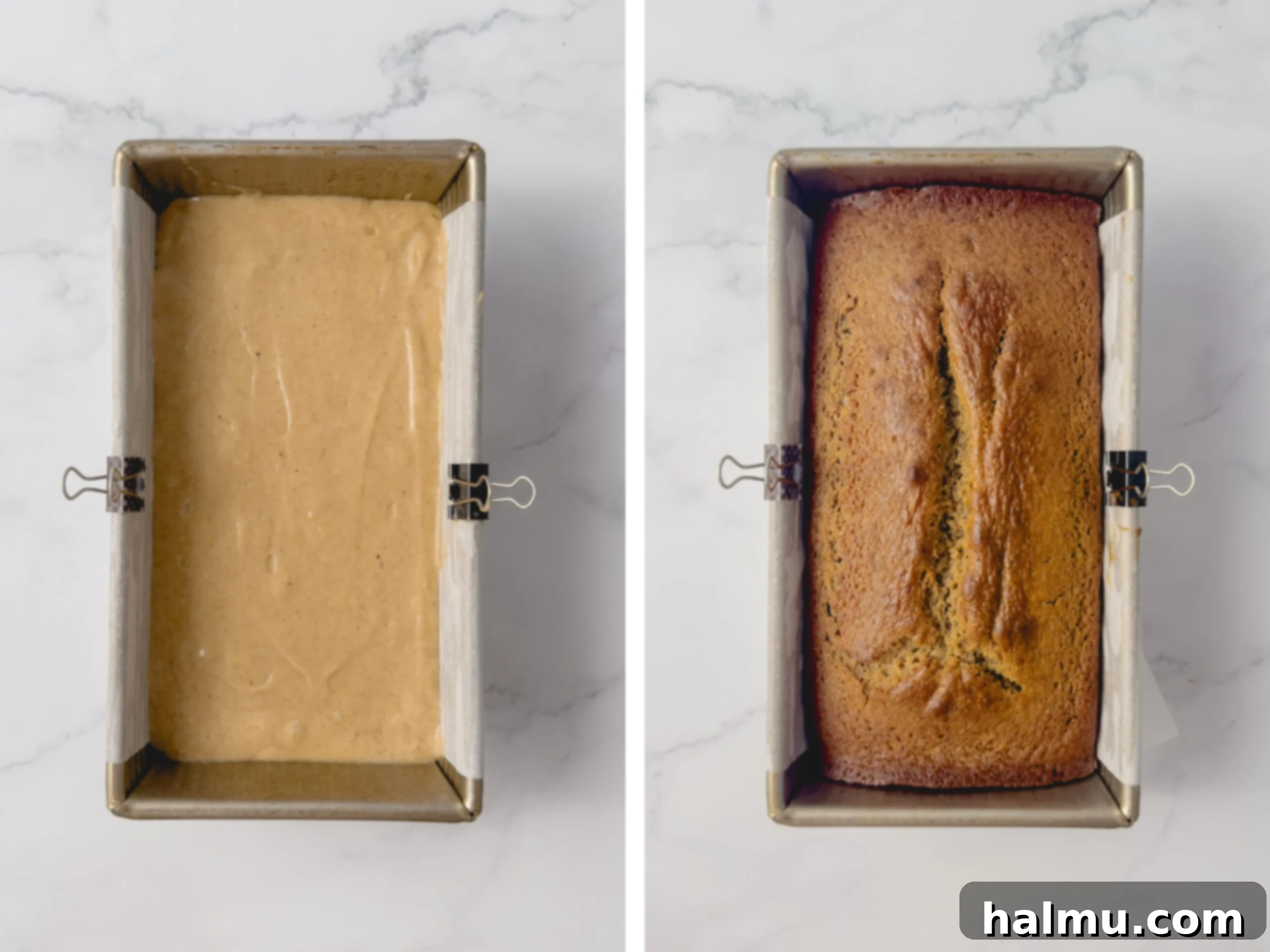 Spiced Apple Cider Doughnut Loaf 5 A freshly baked Apple Cider Donut Loaf Cake cooling in its pan on a wire rack, steam gently rising.