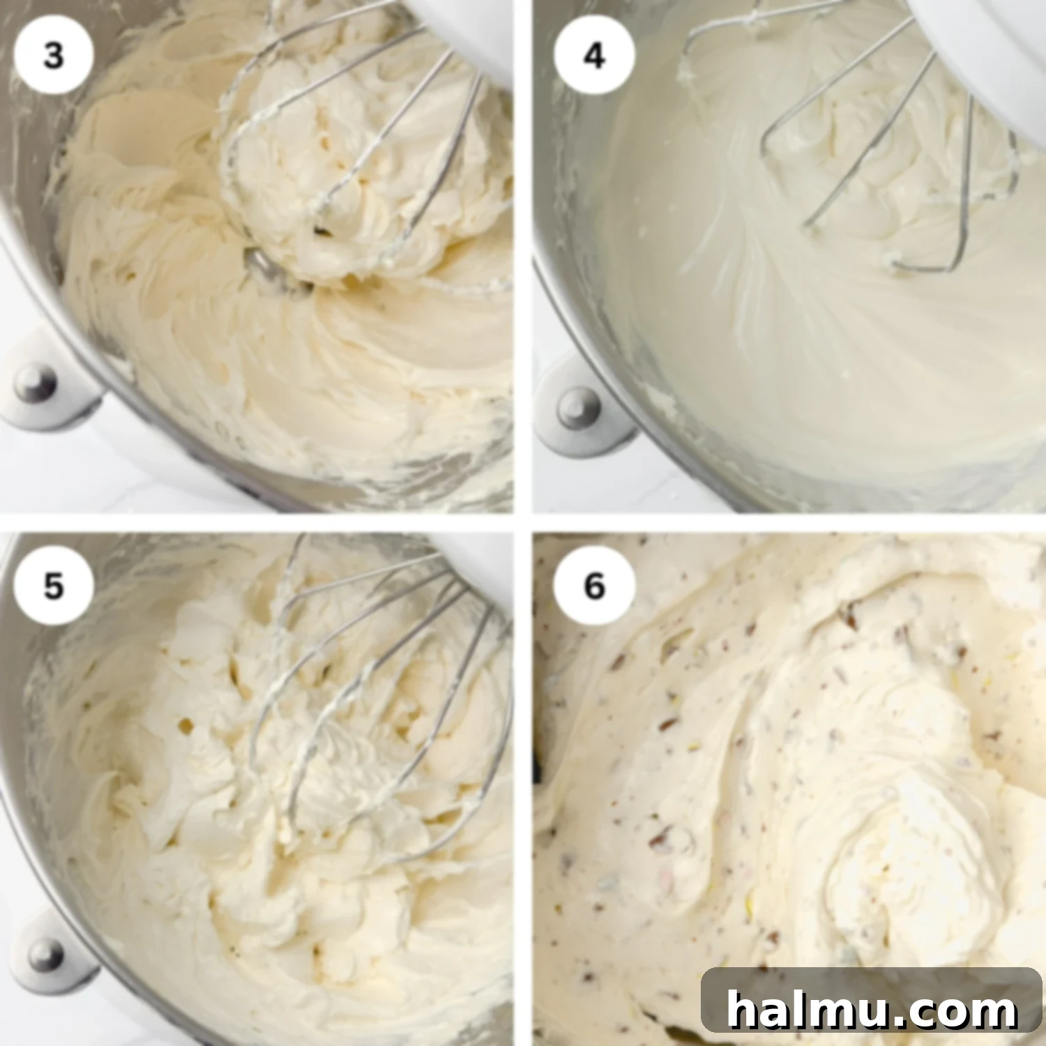 Easter Mini Egg Cheesecake Bites 6 Cheesecake filling with mini eggs