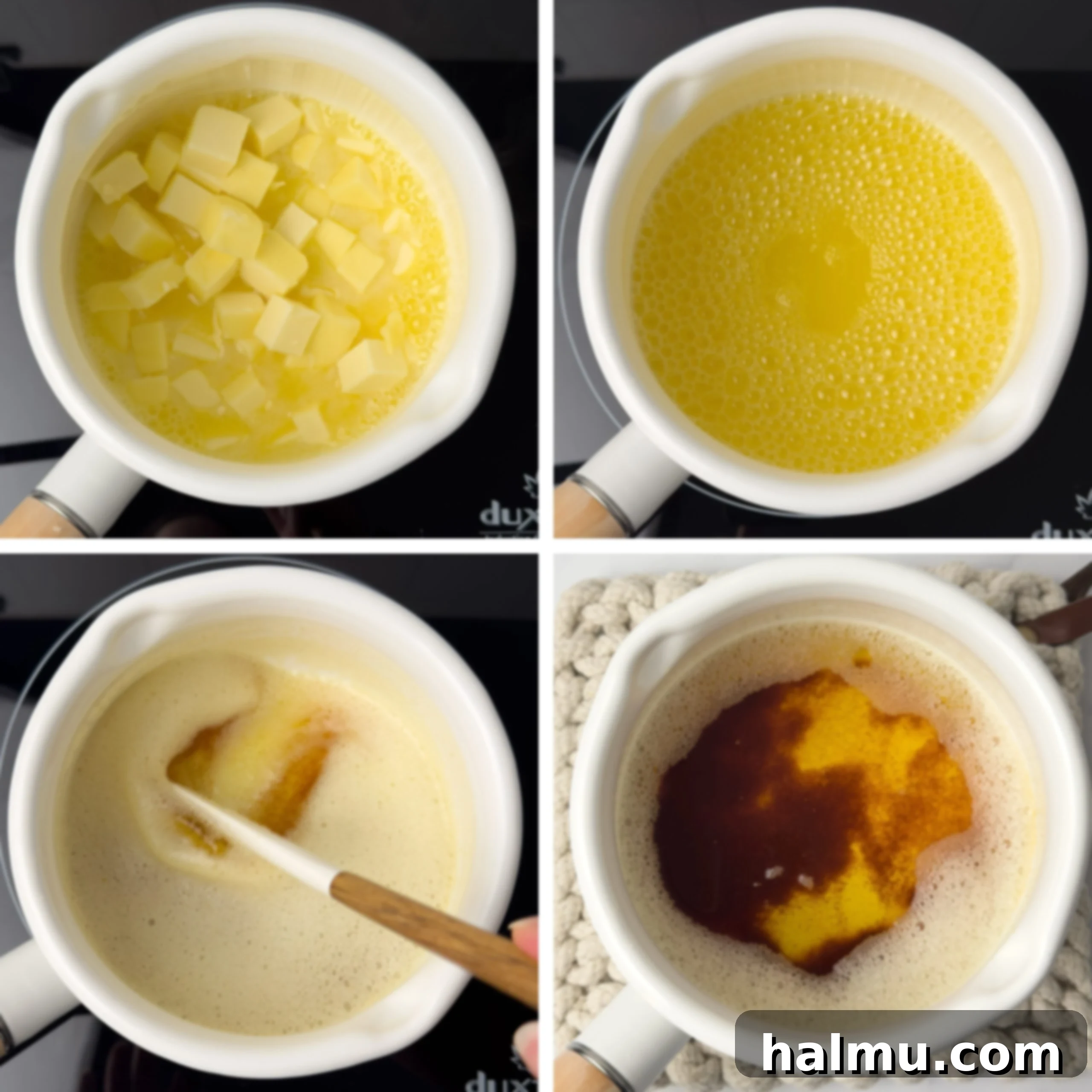 Sweet Cinnamon Swirl Blondies 6 Close-up of a stack of Cinnamon Roll Blondies