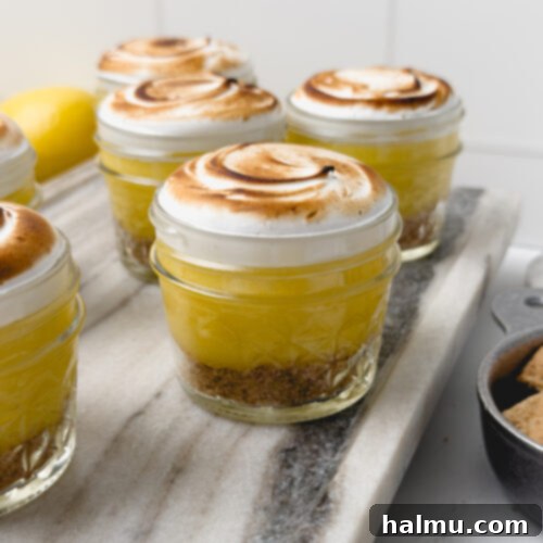 Easy Lemon Meringue Pie Cups