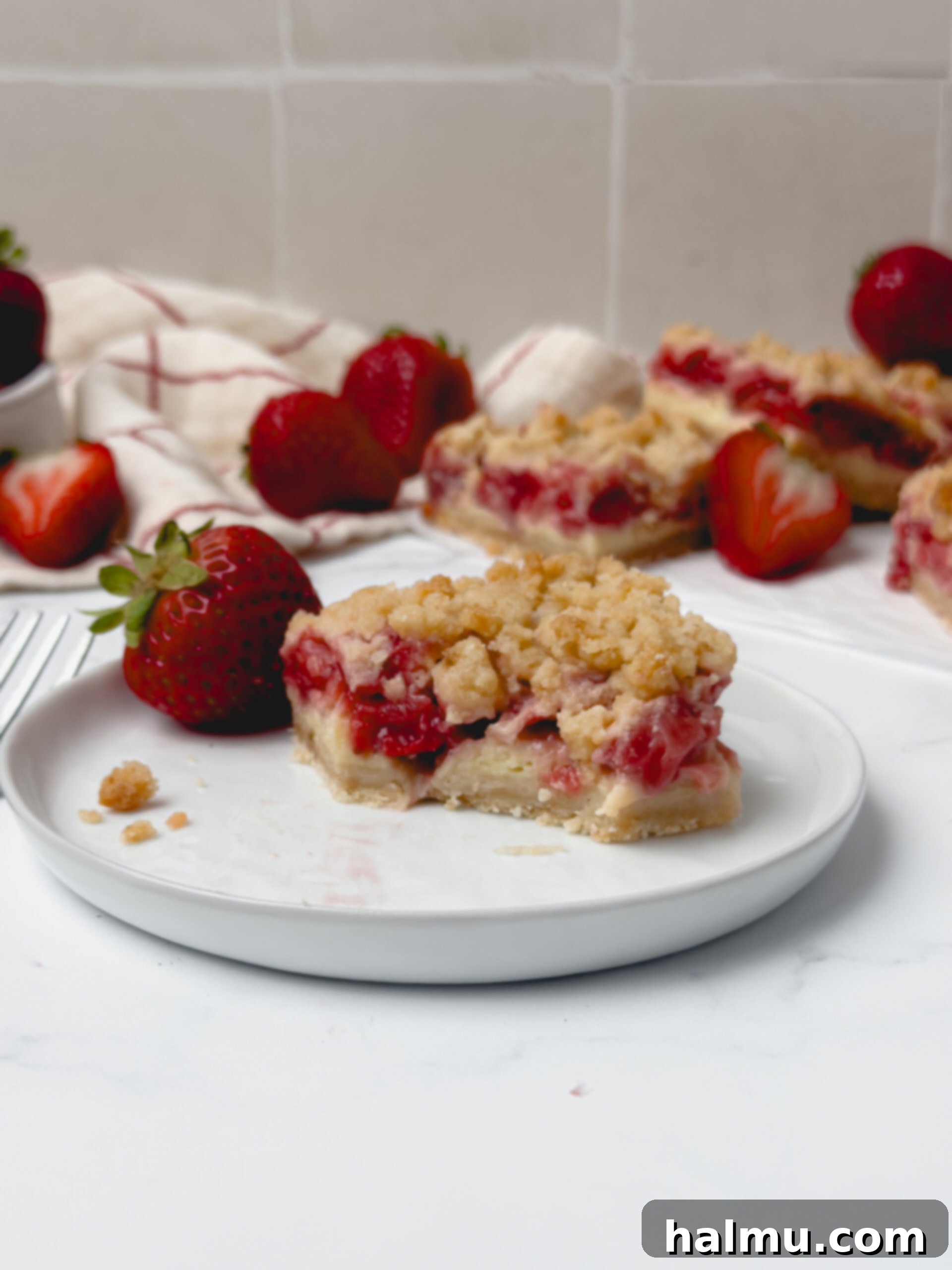 A close-up of a kitchen scale and baking ingredients, emphasizing the tip to weigh ingredients.