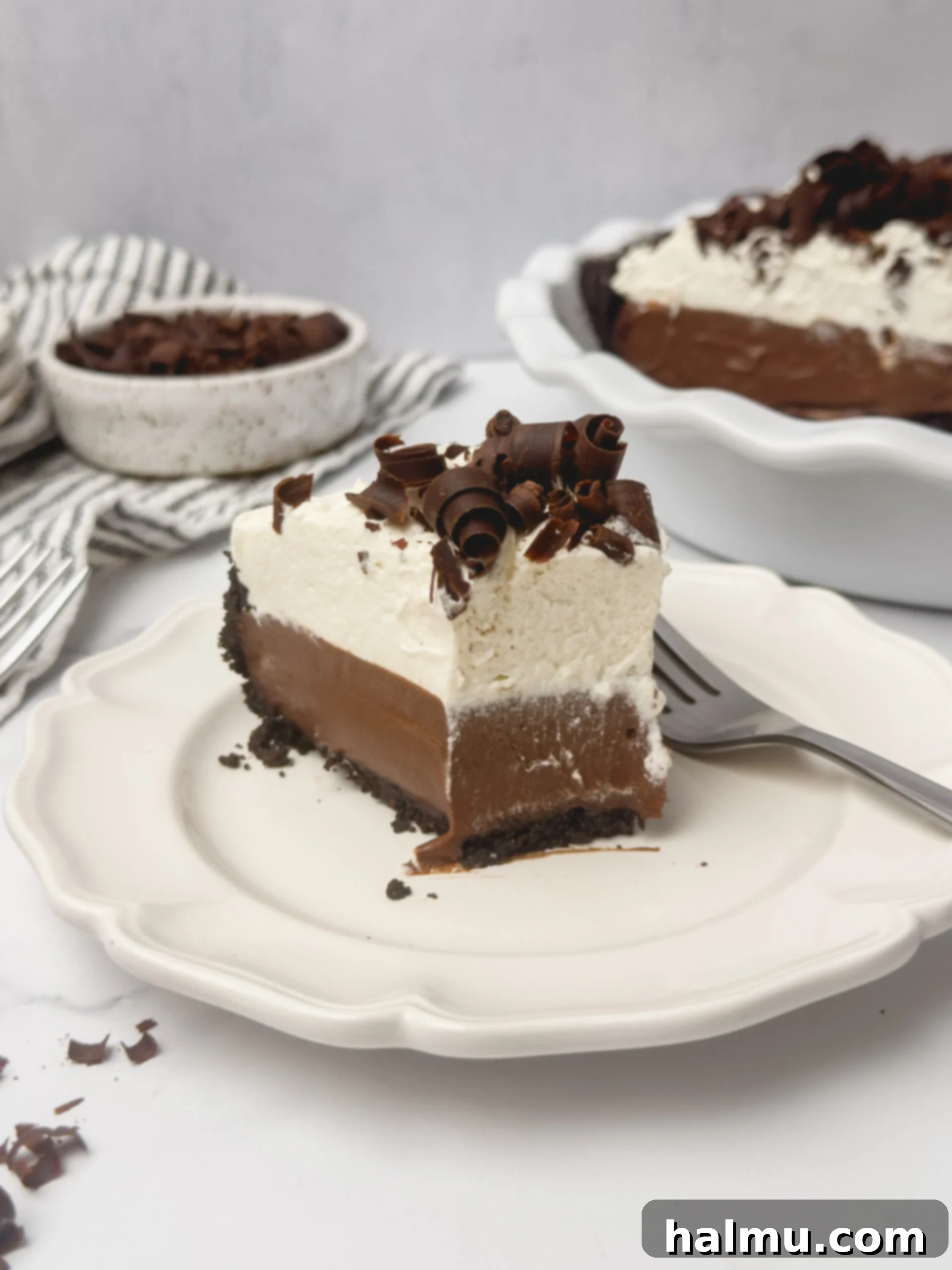 Making Chocolate Curls