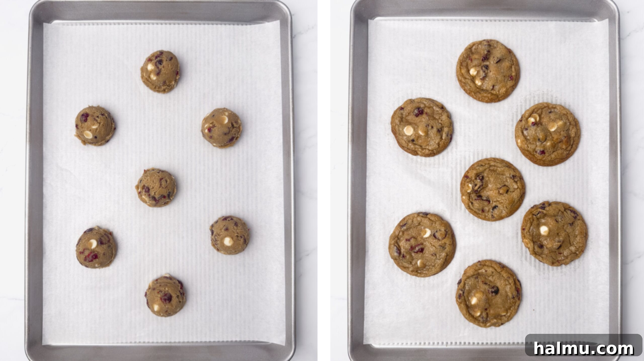 White Chocolate Cranberry Bliss Cookies 4 Baking White Chocolate Cranberry Cookies