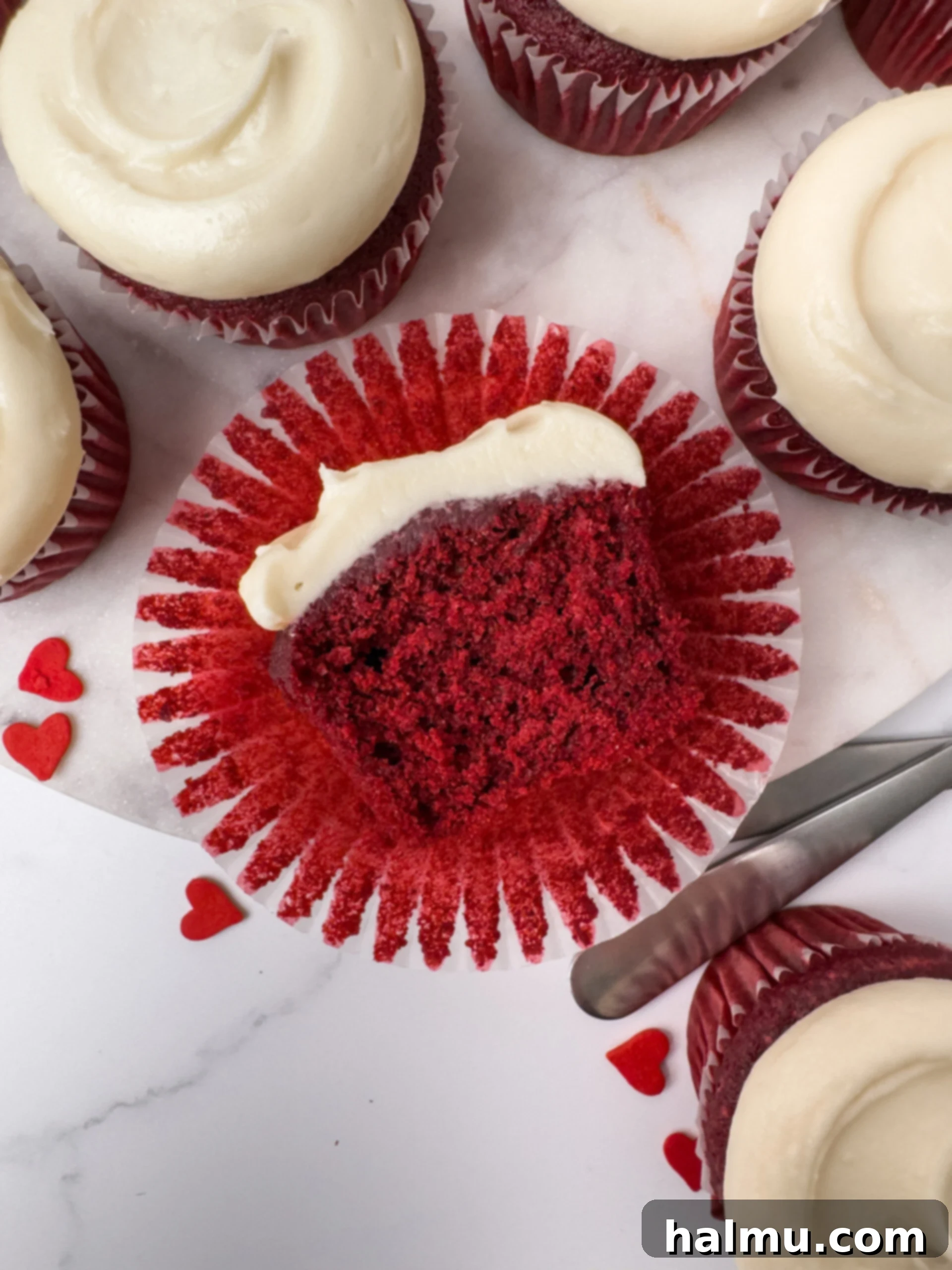 Perfectly Baked Red Velvet Cupcakes