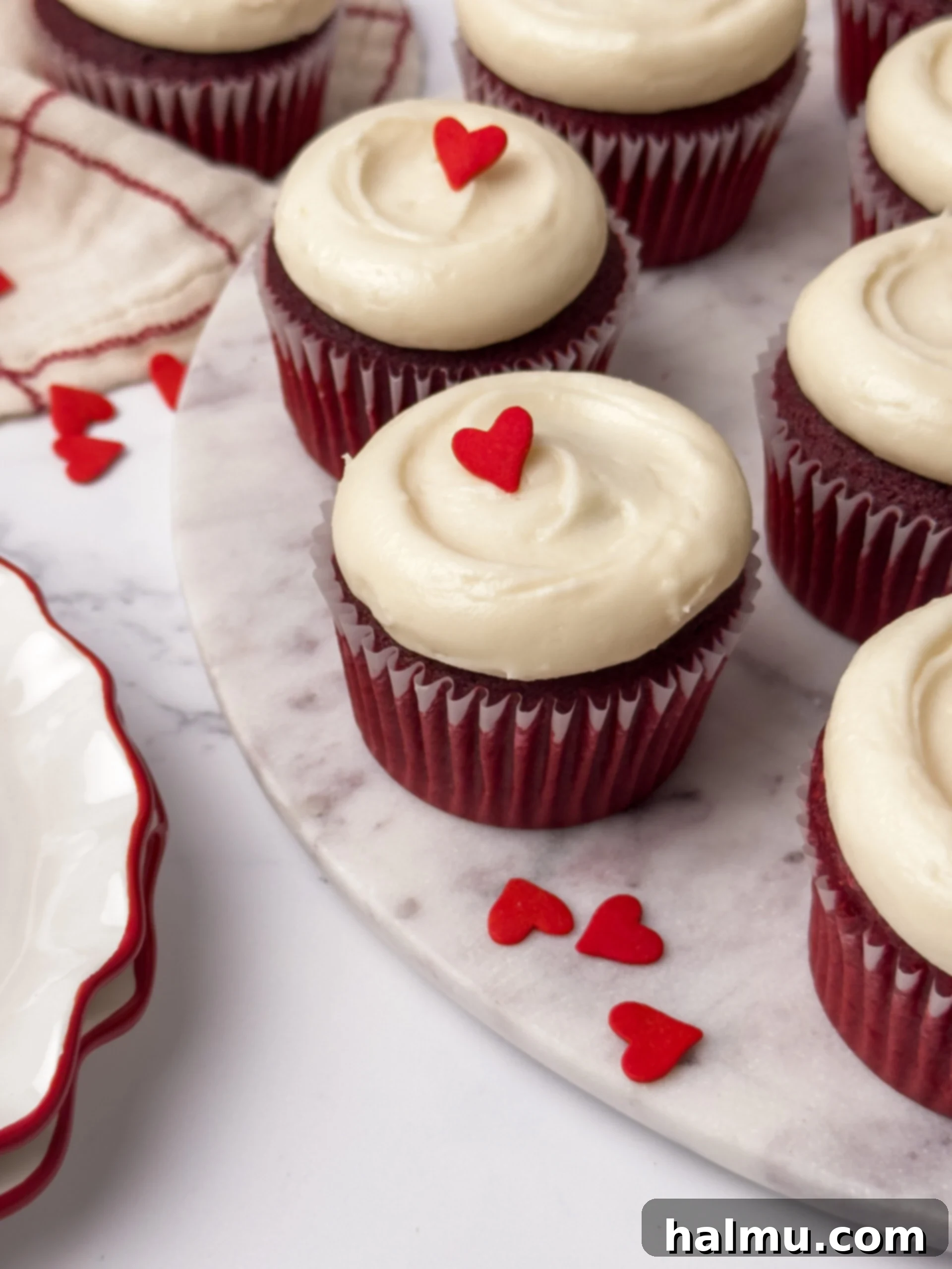 Mixing ingredients in a bowl to make cupcakes